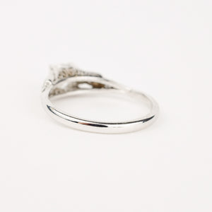 vintage old mine cut diamond engagement ring, folklor 