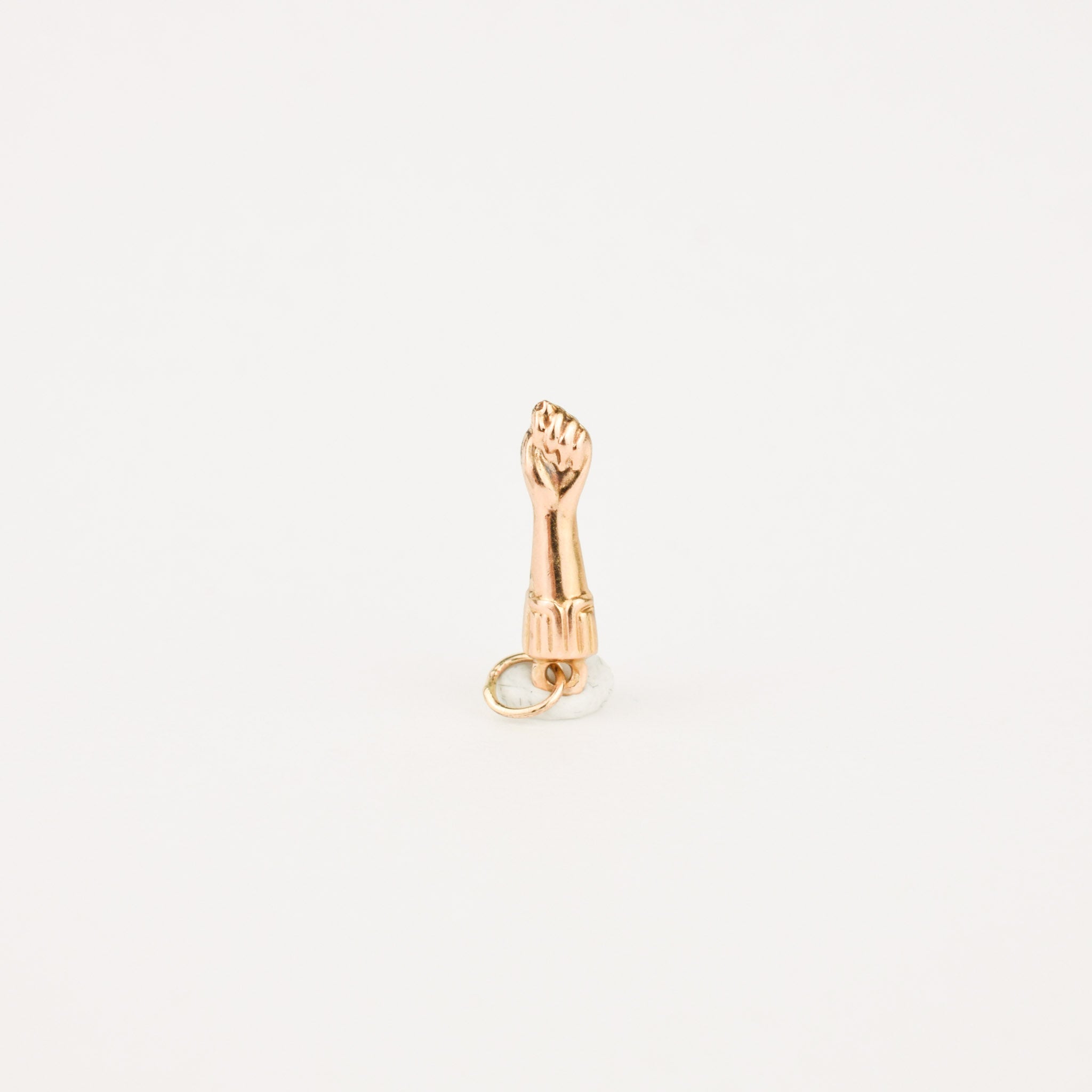 vintage gold Figa Charm 