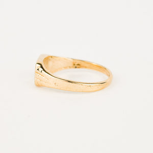 vintage 'S' Signet Ring 