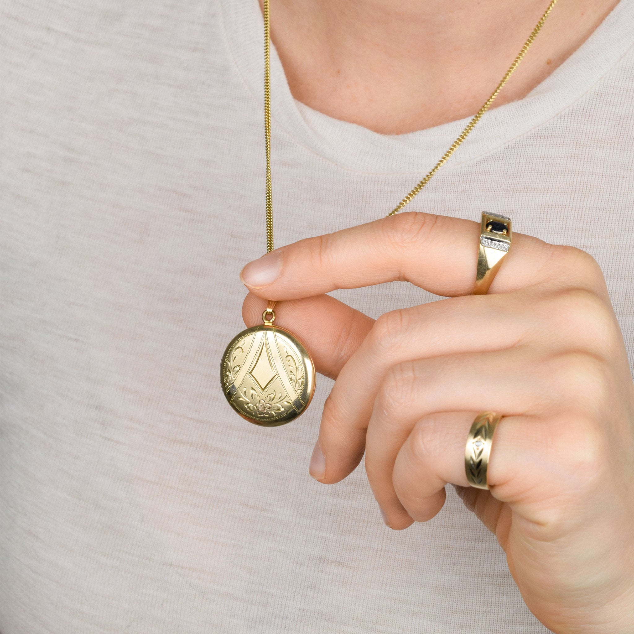 Antique Round Locket