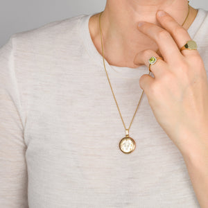 Round Antique Locket 