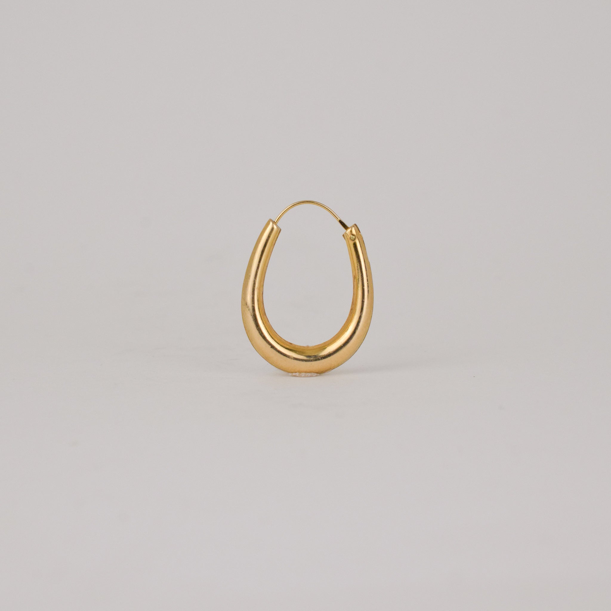 vintage gold hoop earrings, folklor