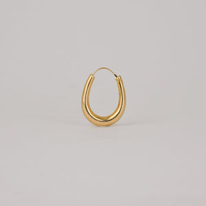 vintage gold hoop earrings, folklor