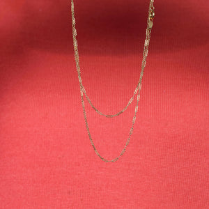 vintage gold chain necklace