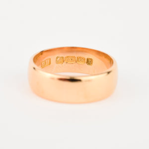 antique 22k gold Cigar Band *Manufactured by Samuel Hope in Birmingham in 1901