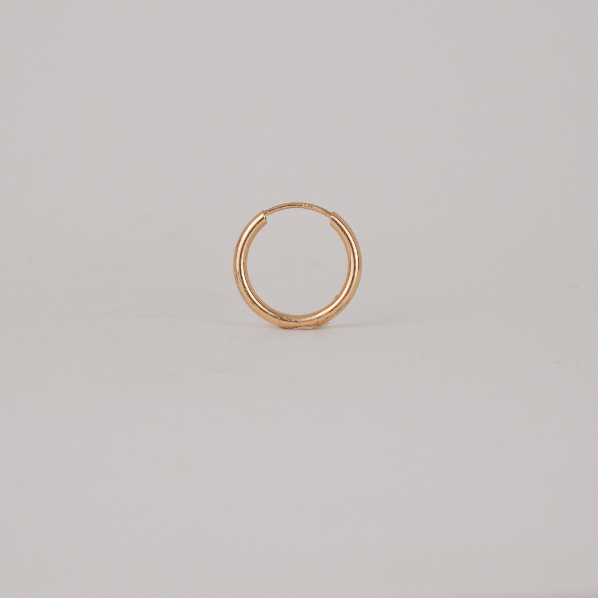 vintage gold sleeper hoop earrings, folklor