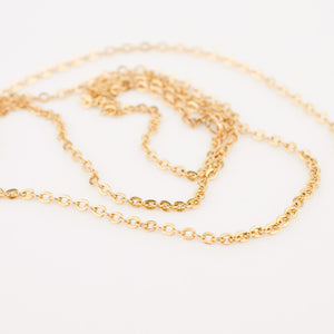 22.5" Sparkling Rolo Chain 