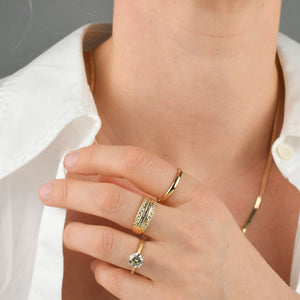 incredible vintage diamond ring, folklor