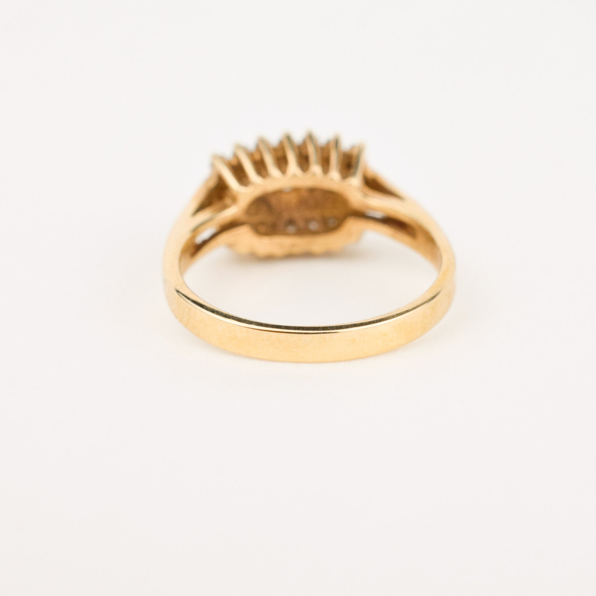 vintage Diamond Evil Eye Ring