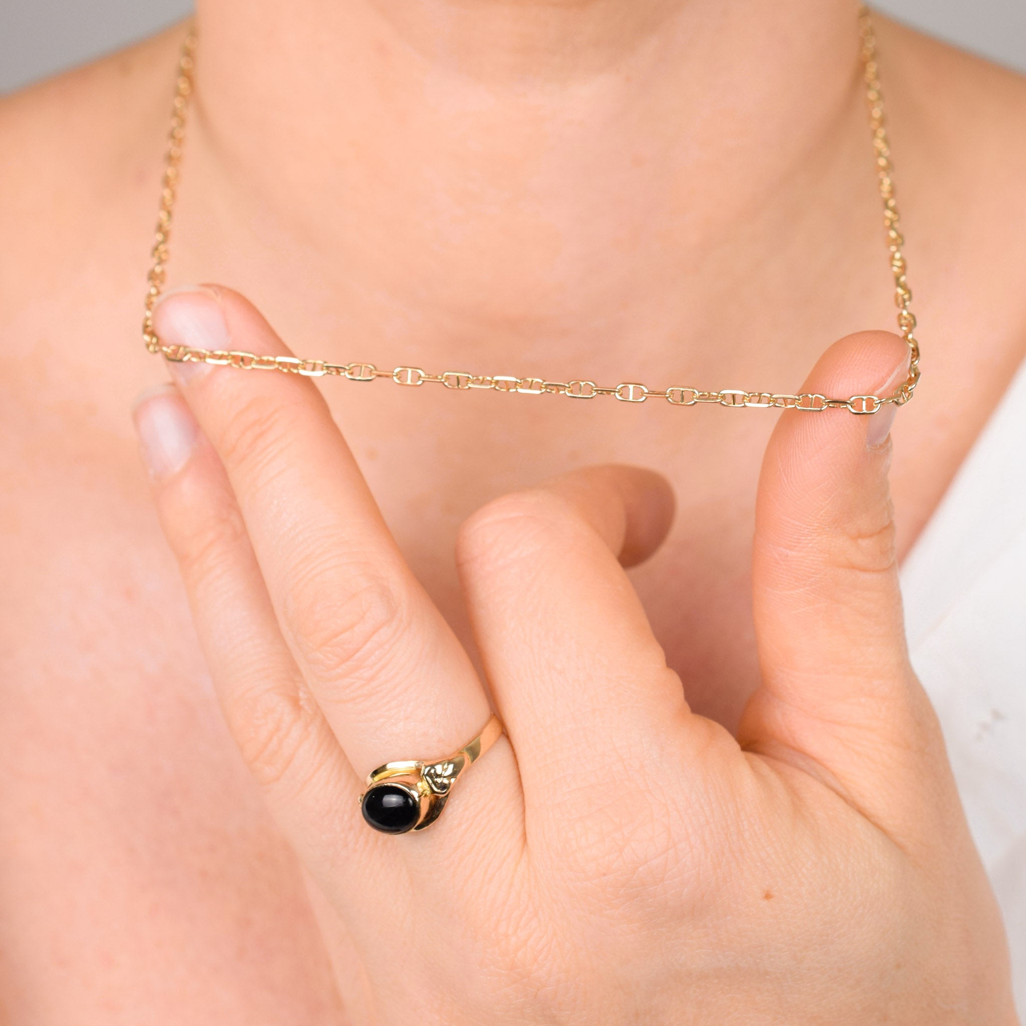 18.5" Mariner Link Necklace