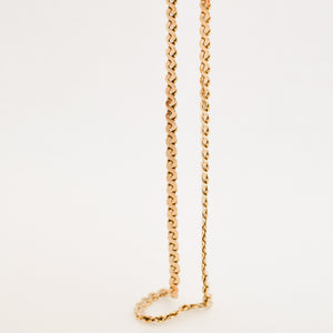 vintage 7.5" S-Link gold Bracelet