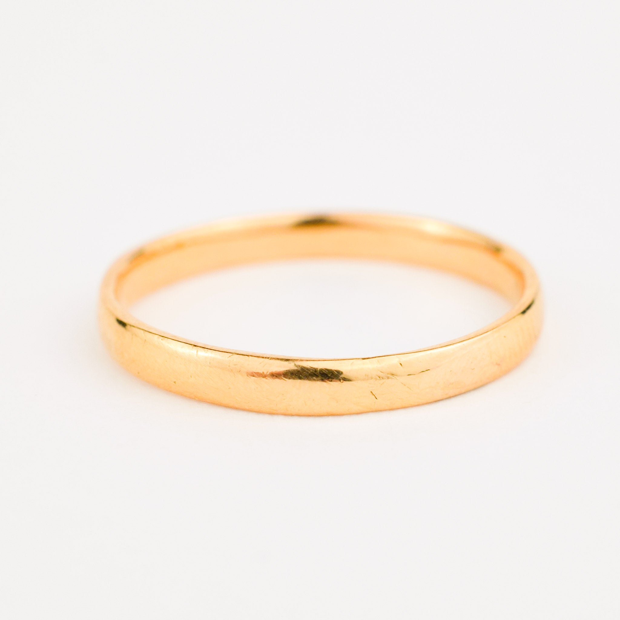 Antique birmingham 22k gold band 