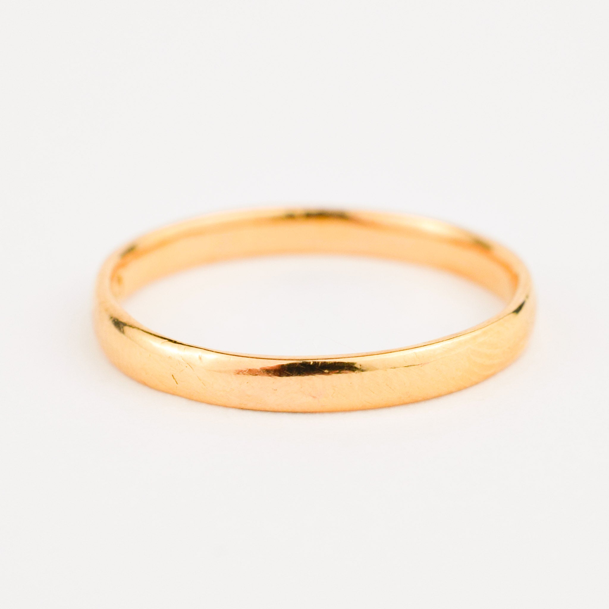 Antique birmingham 22k gold band 
