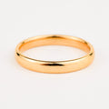 2.9 mm British Hallmarked Buttery Gold Band