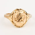 Gold Cameo Ring