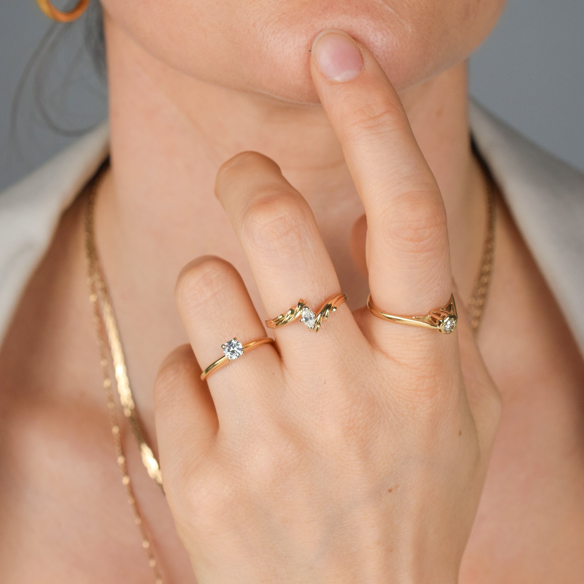 vintage marquise diamond engagement ring, folklor