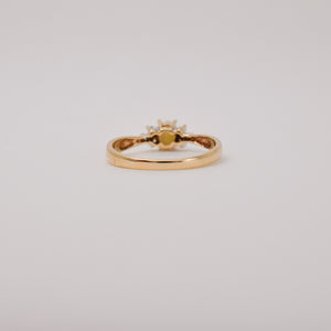 vintage opal and diamond ring, folklor