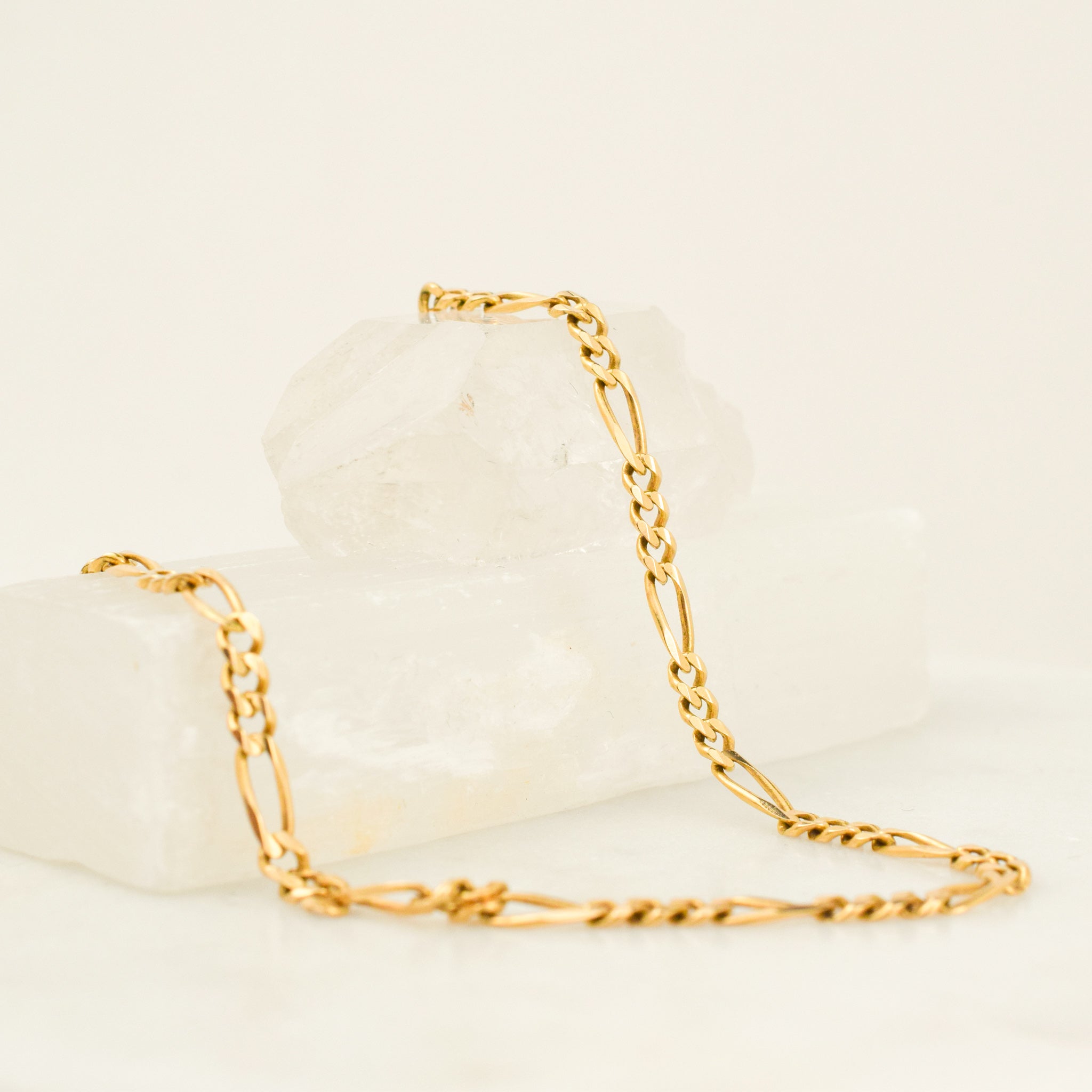 Vintage Figaro Anklet / Bracelet (10k)