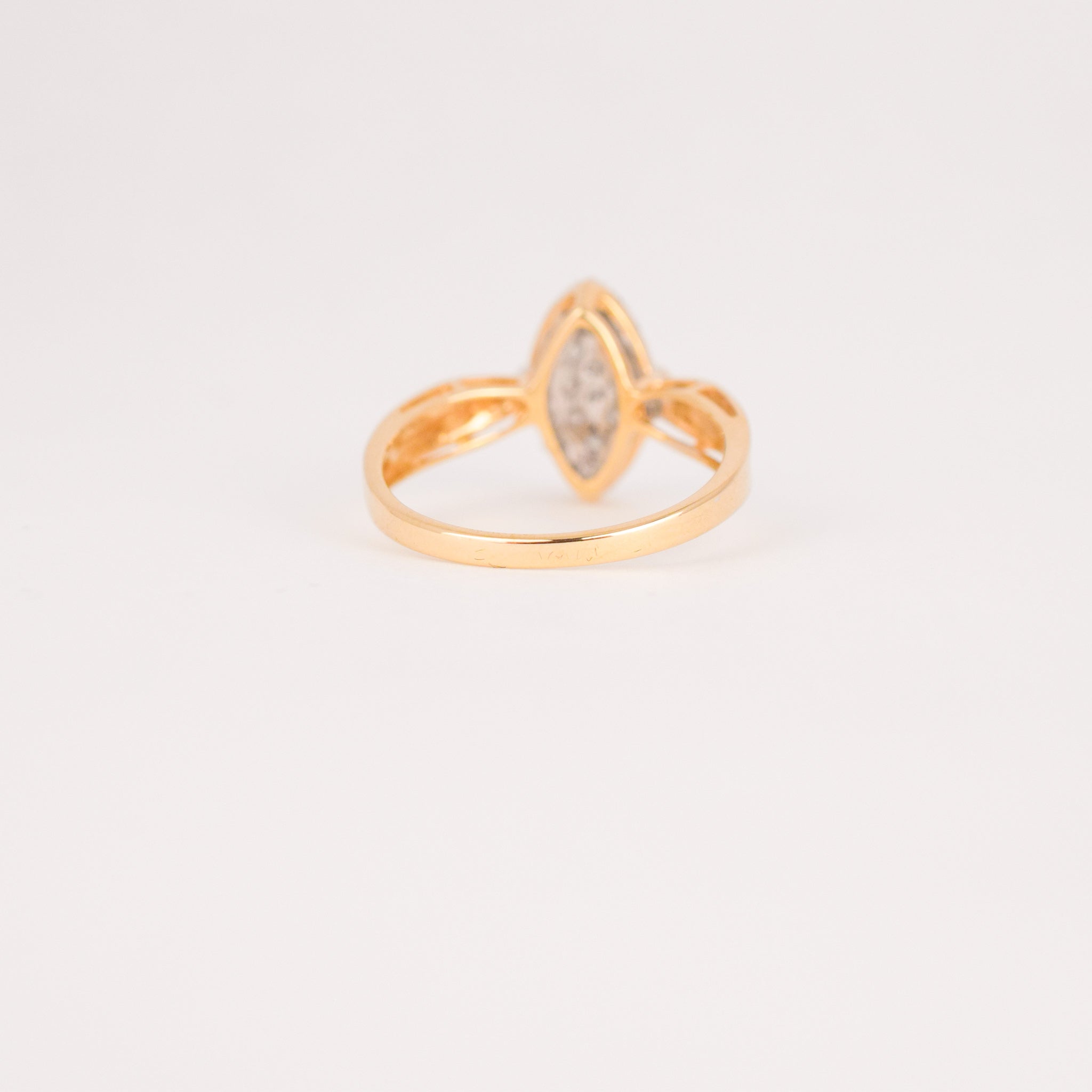 Diamond Navette Ring (10k)