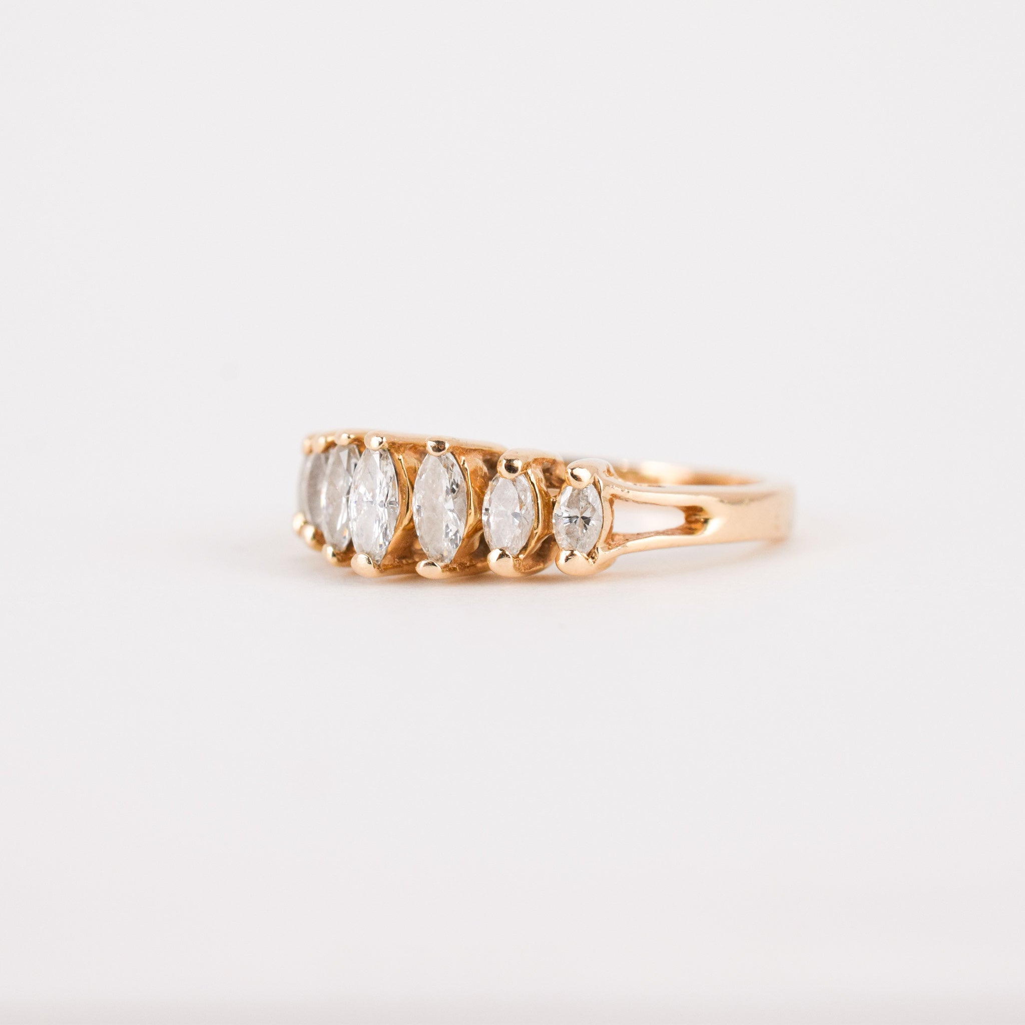 Marquise Diamond Ring (14k)