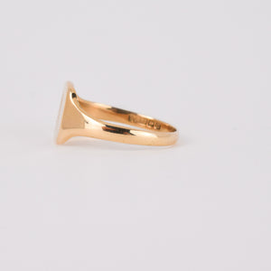 'A' Signet Ring (9k)