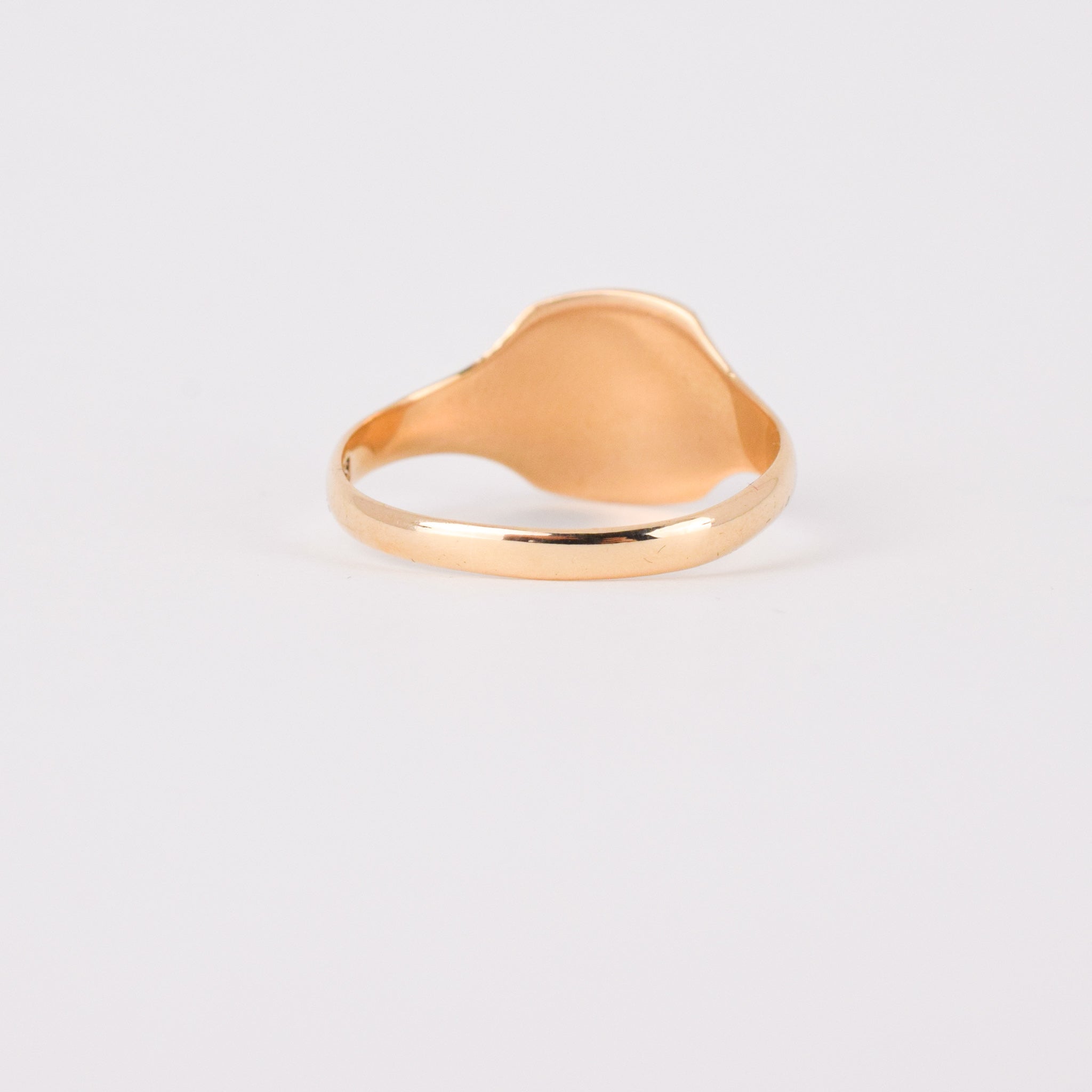 'A' Signet Ring (9k)