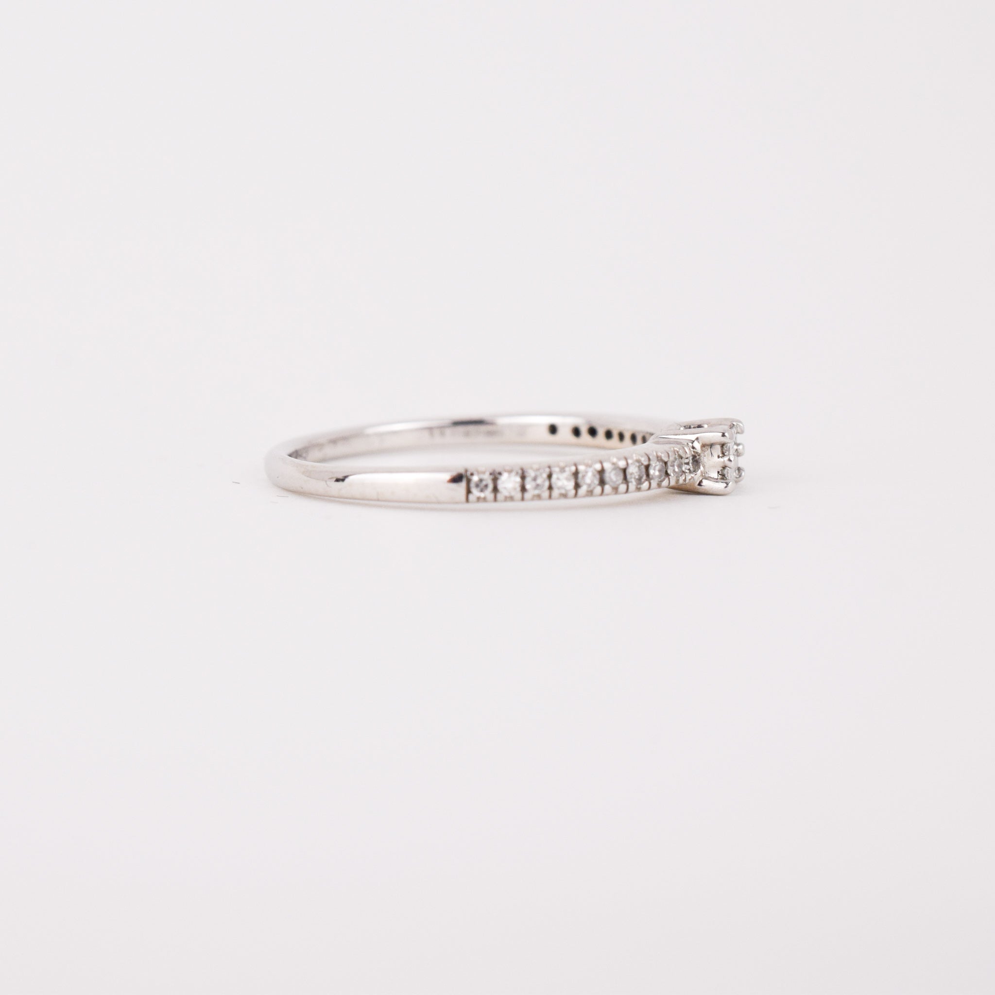 Rebel in Diamonds Baguette Ring (10k)