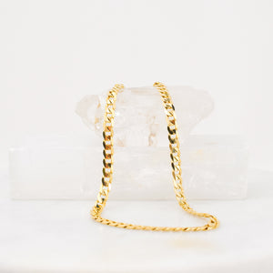 22" Curb Chain Necklace