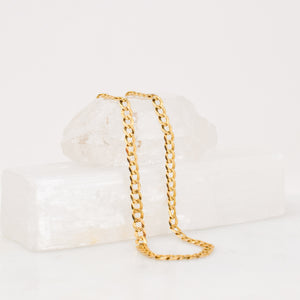 9" Curb Appeal Anklet (10k)
