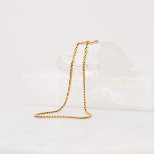 22" S Link Chain (18k)