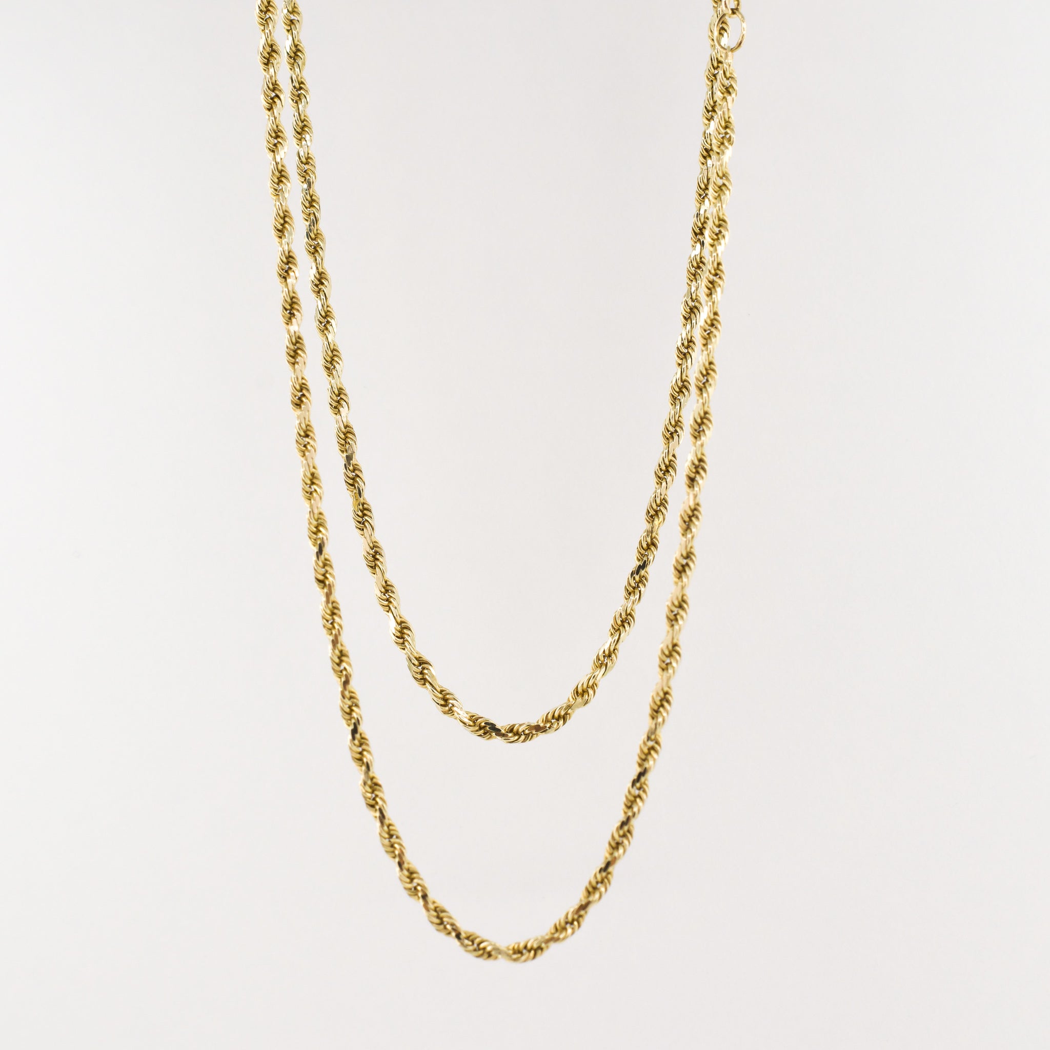 21" Sparkling Rope Chain