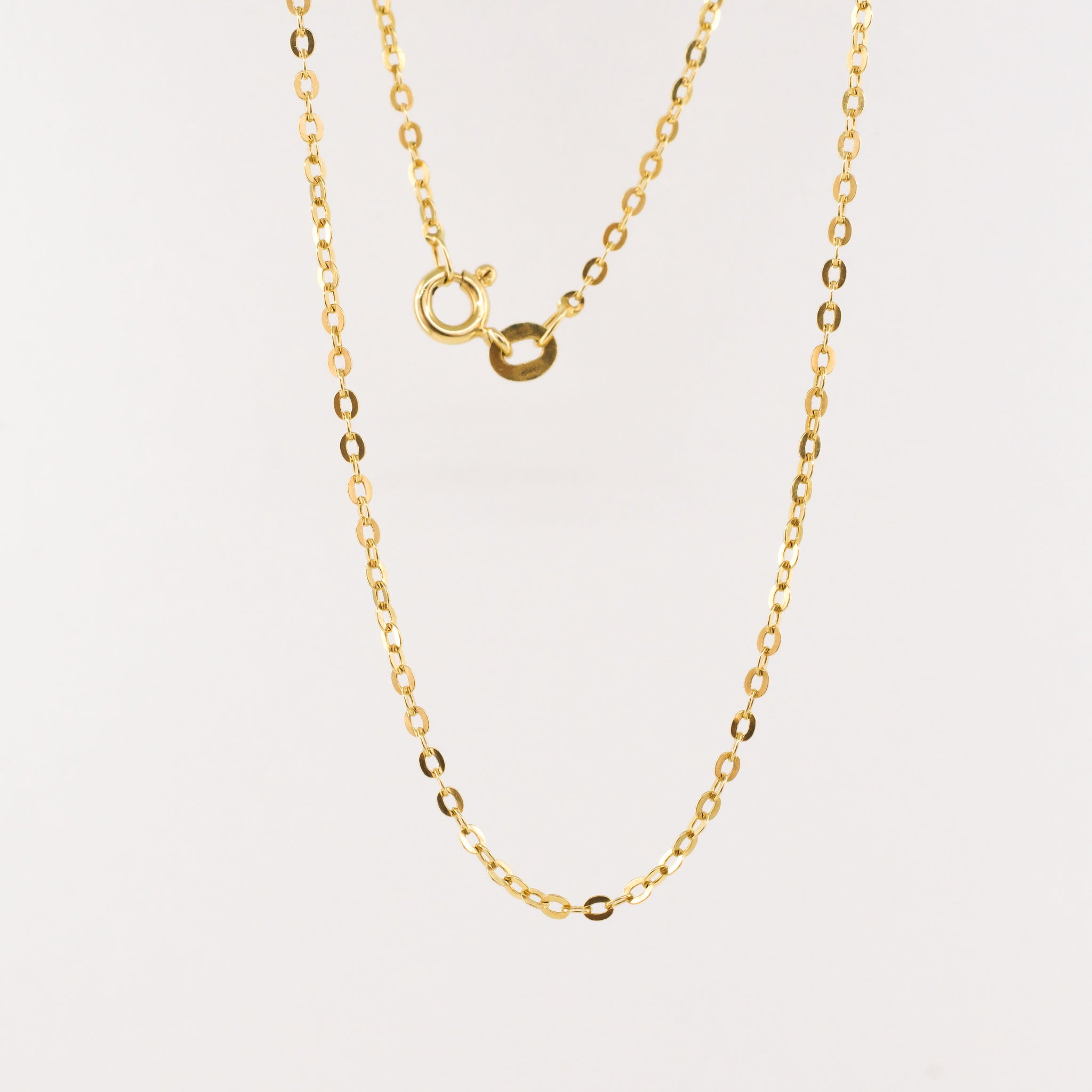 18" Rolo Chain Necklace (18k)