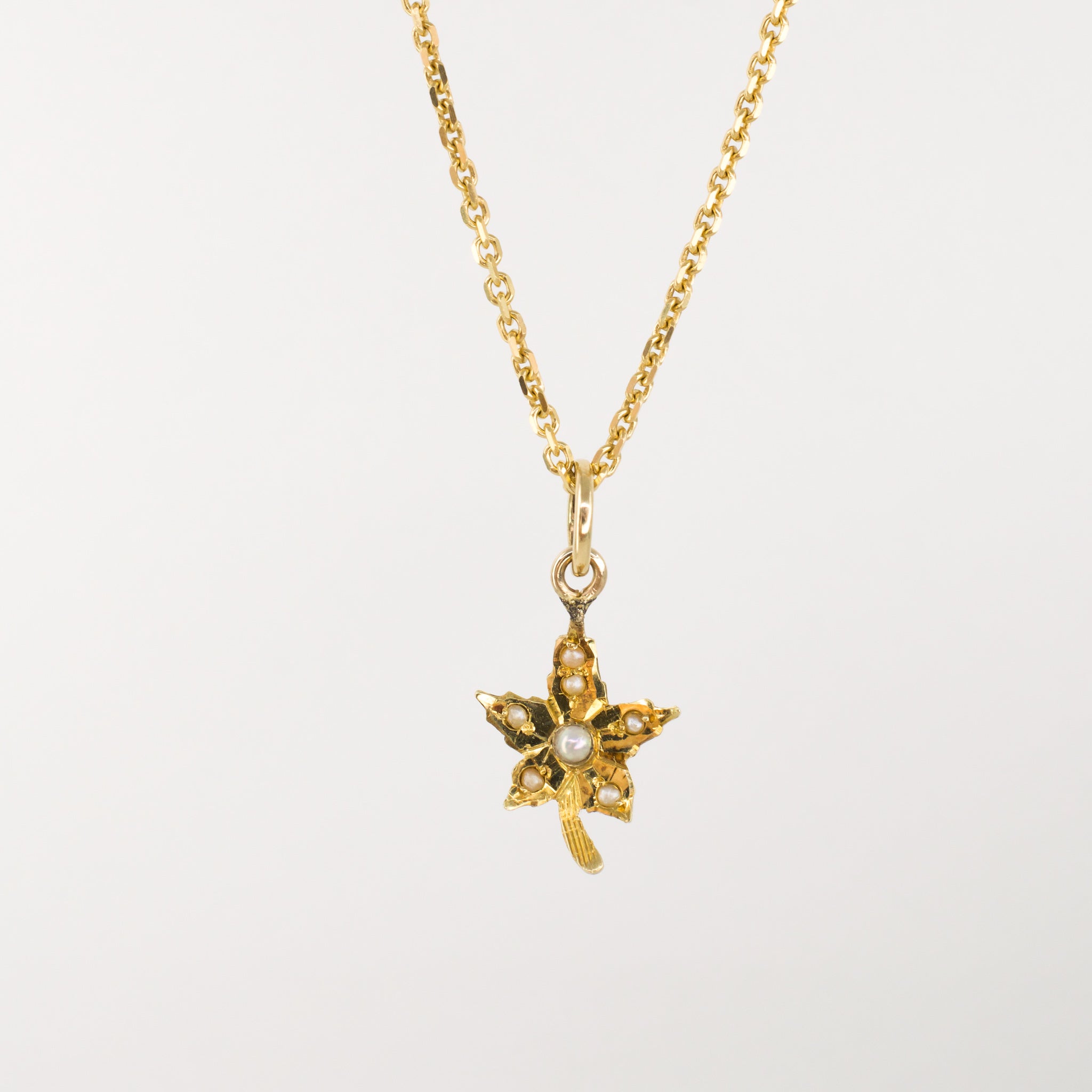 Antique Seed Pearl Pendant