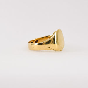 antique signet ring with english hallmarks, folklor, folklor vintage and antique jewelry canada