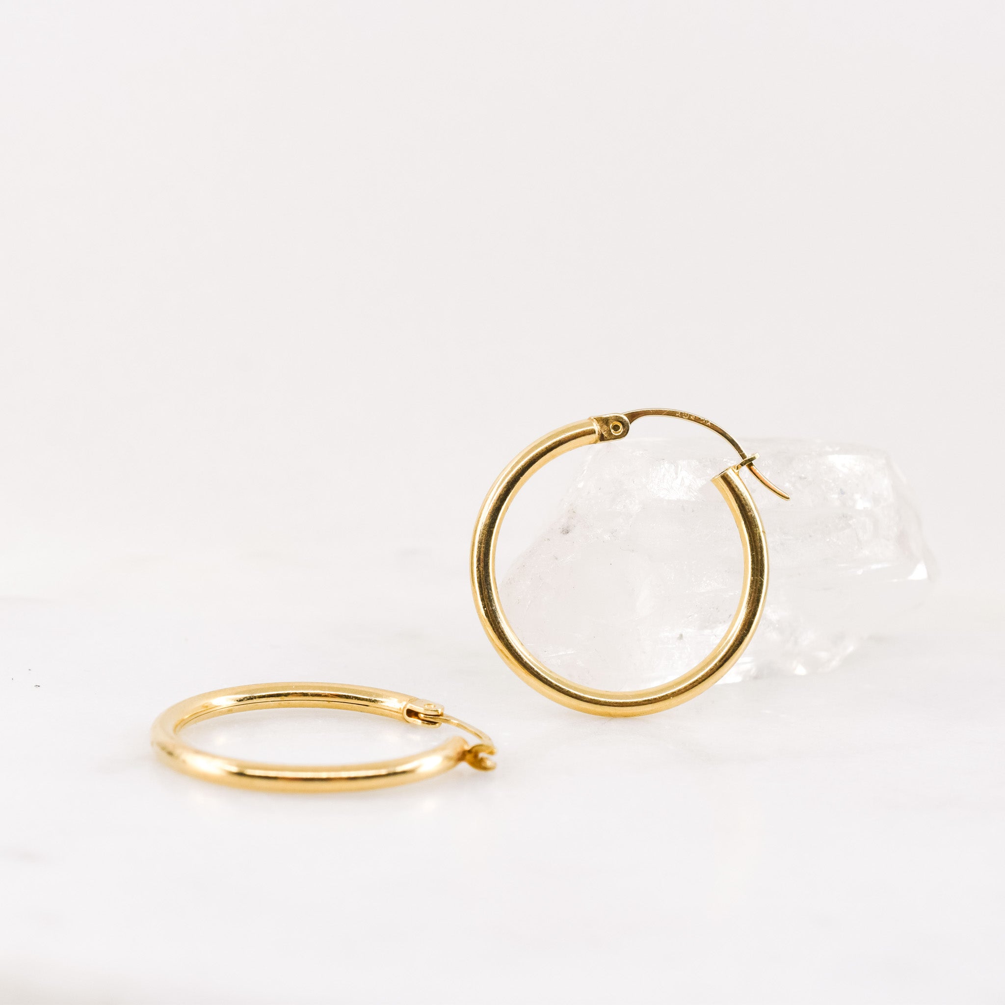 Sleek Simple Hoops (10k)