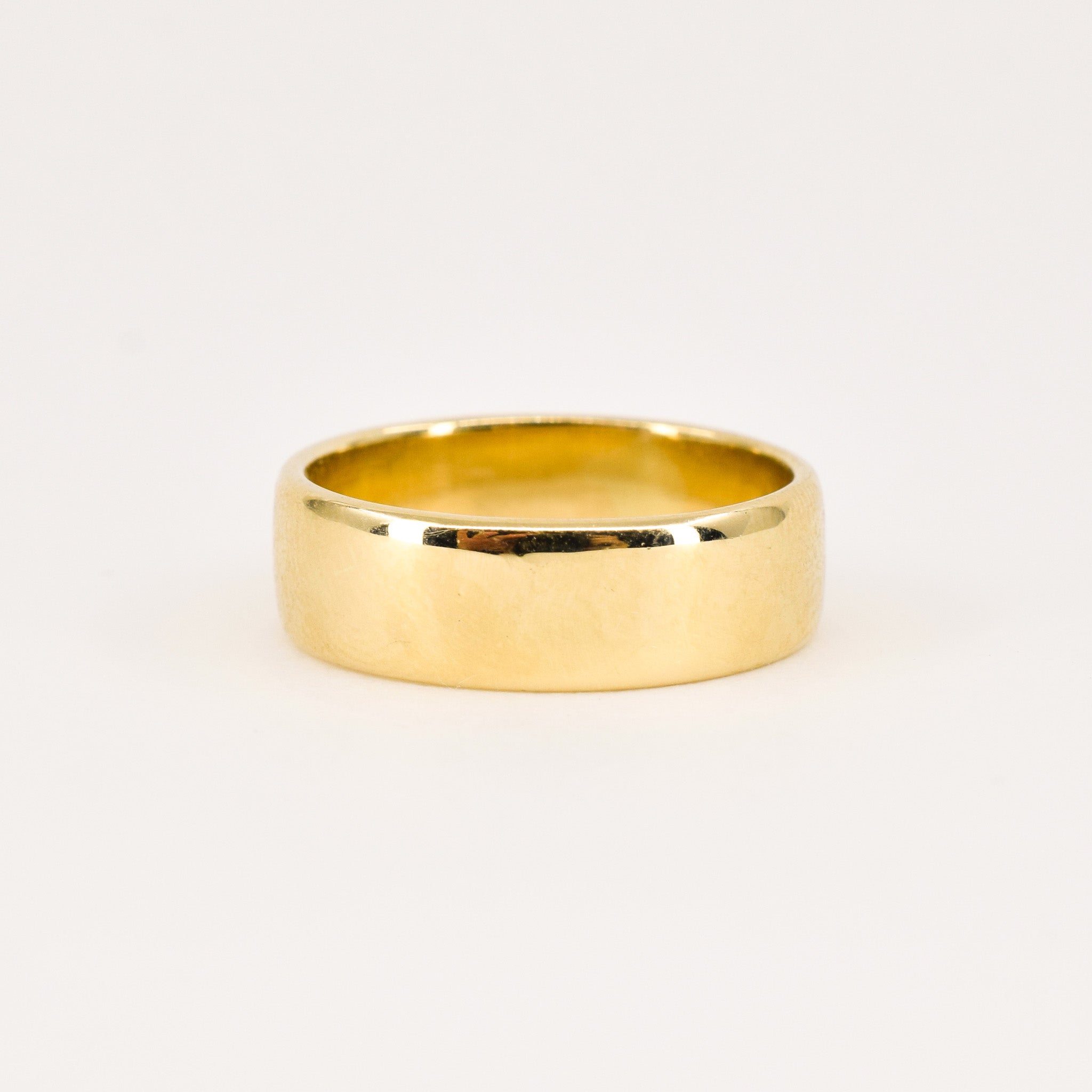 vintage gold cigar ring, folklor vintage jewelry canada