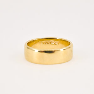 vintage gold cigar ring, folklor vintage jewelry canada