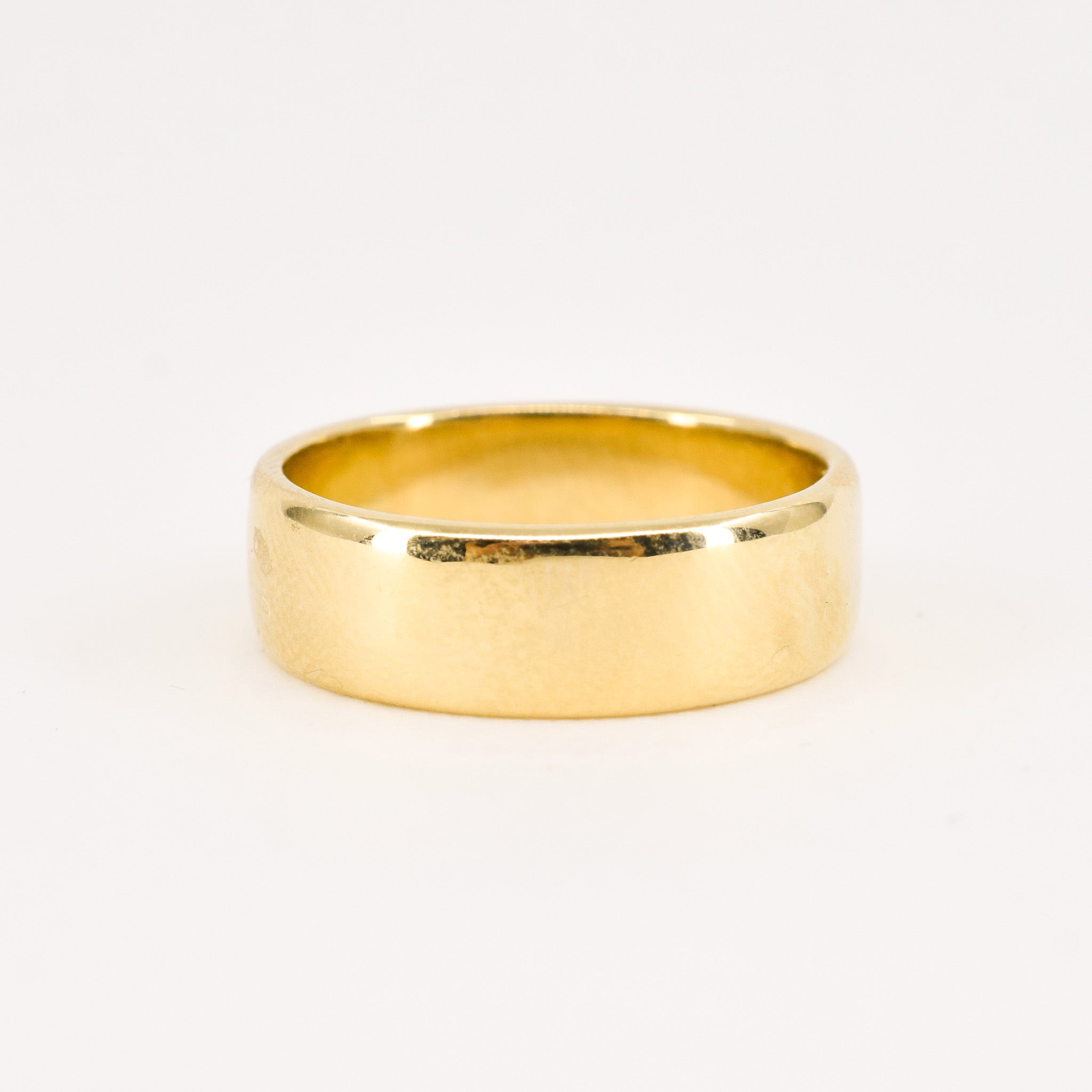vintage gold cigar ring, folklor vintage jewelry canada