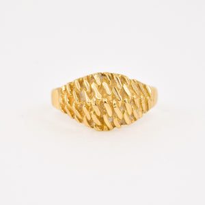 vintage 22k gold dome ring, folklor, vintage and antique jewelry canada