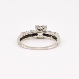 vintage diamond engagement ring, folklor vintage jewelry shop canada 