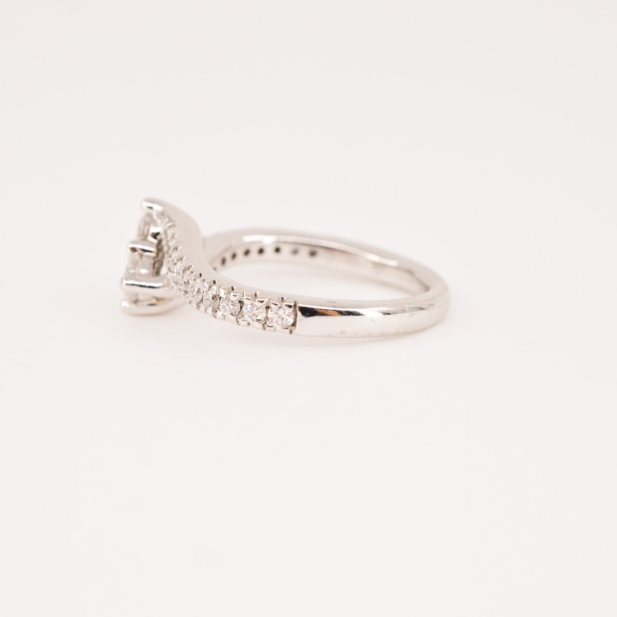 vintage diamond moi et toi ring, folklor vintage jewelry canada