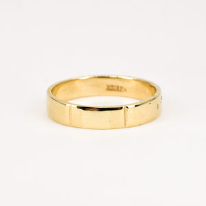 vintage gold wedding band, wedding ring, folklor 