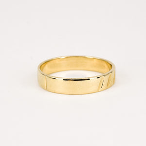 vintage gold wedding band, wedding ring, folklor 