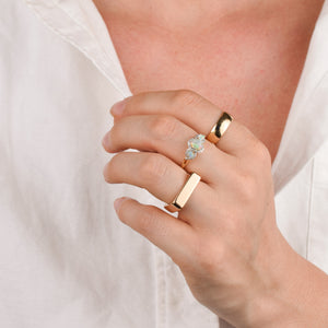 Square Gold Band (9k)