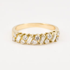 vintage diamond engagement ring, folklor vintage jewelry canada