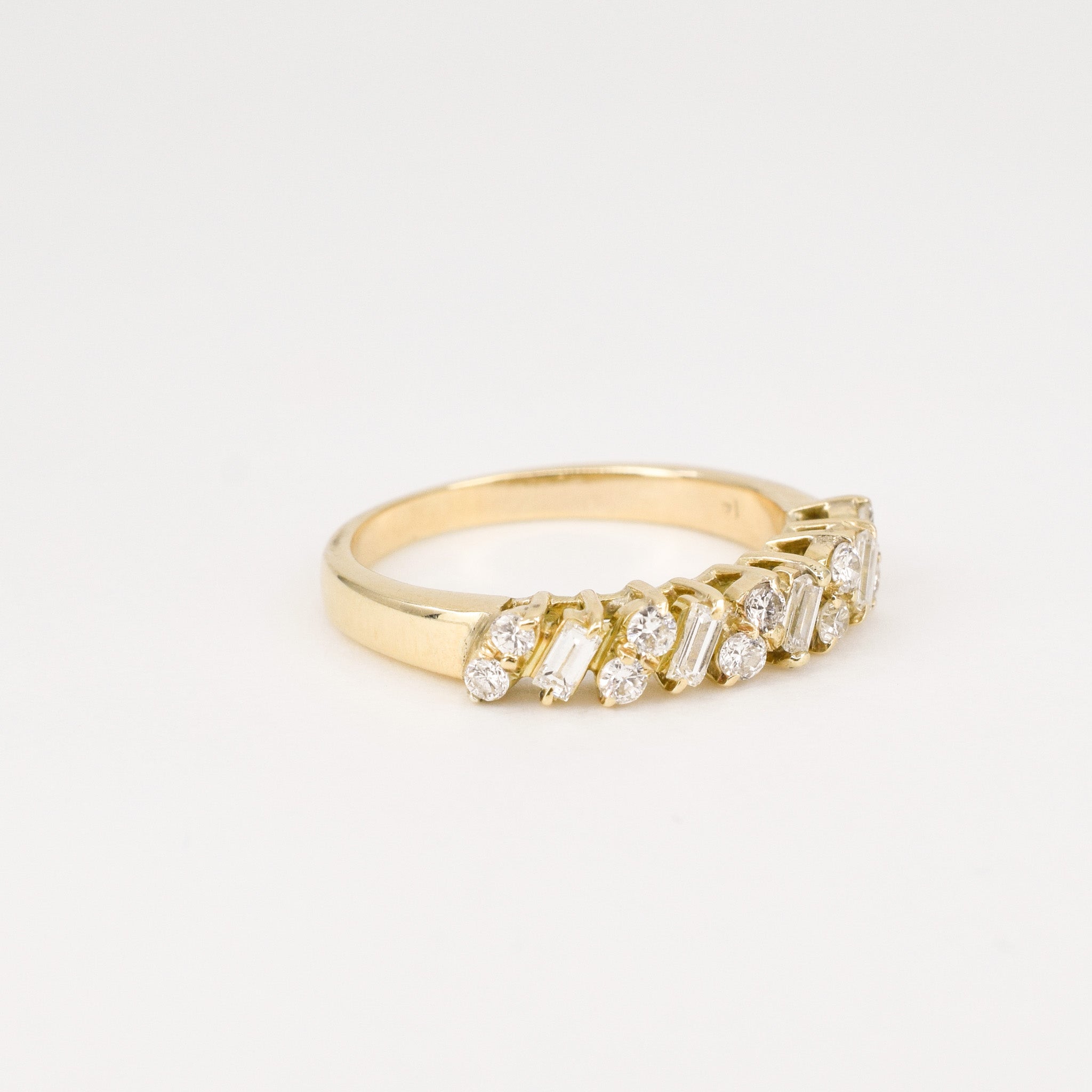 vintage diamond engagement ring, folklor vintage jewelry canada