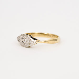 antique diamond ring, folklor vintage jewelry canada