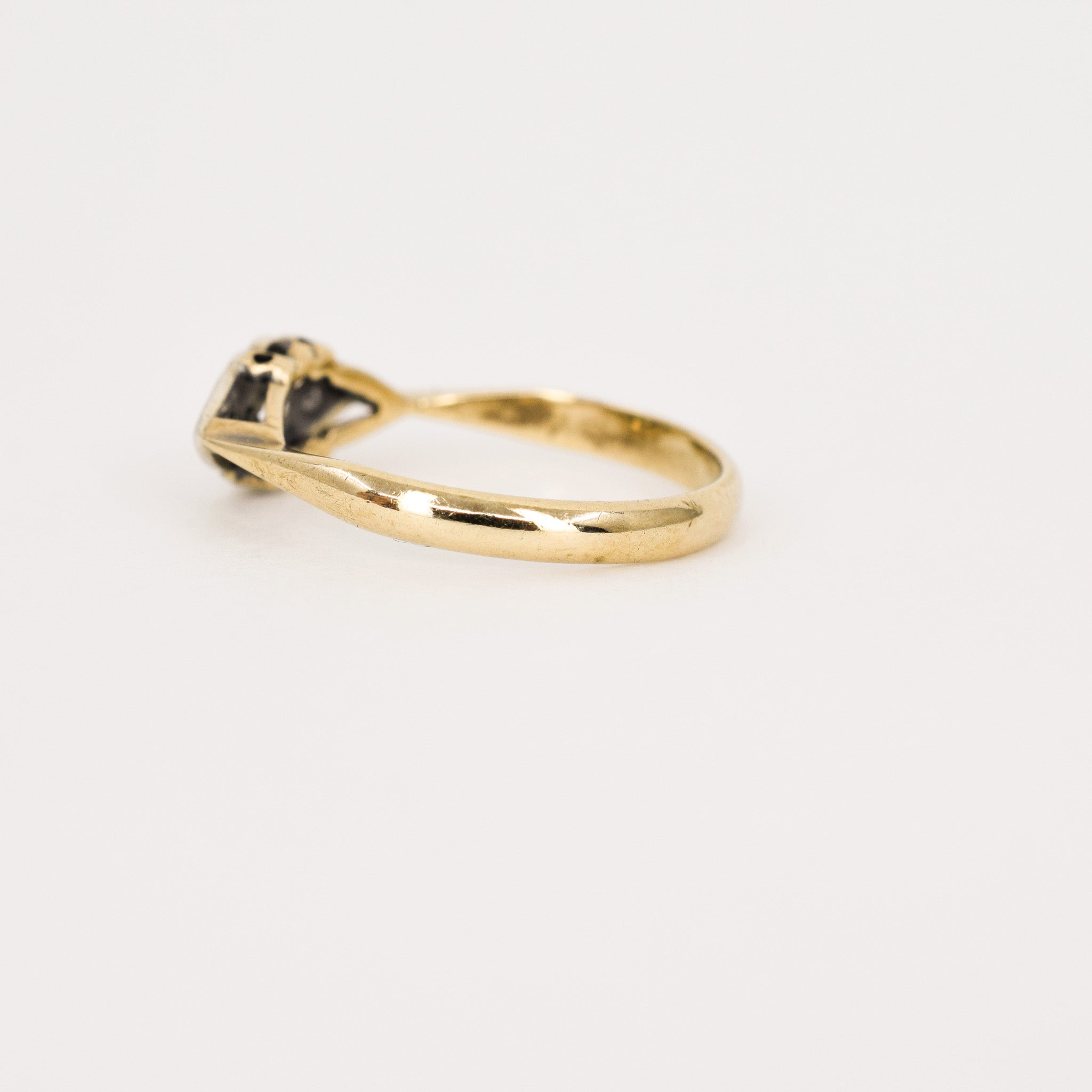 antique diamond ring, folklor vintage jewelry canada