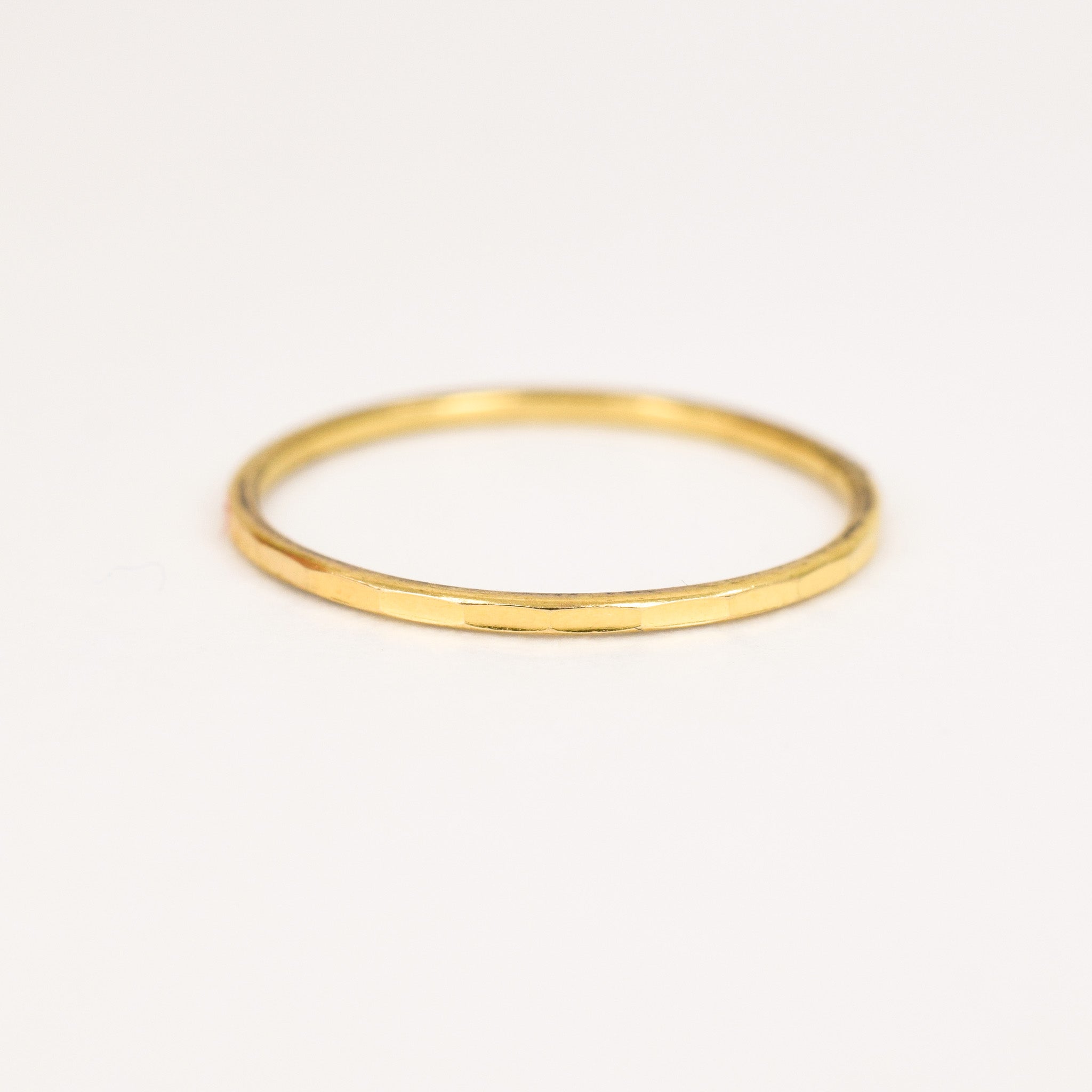 vintage gold stacking ring, folklor vintage jewelry canada