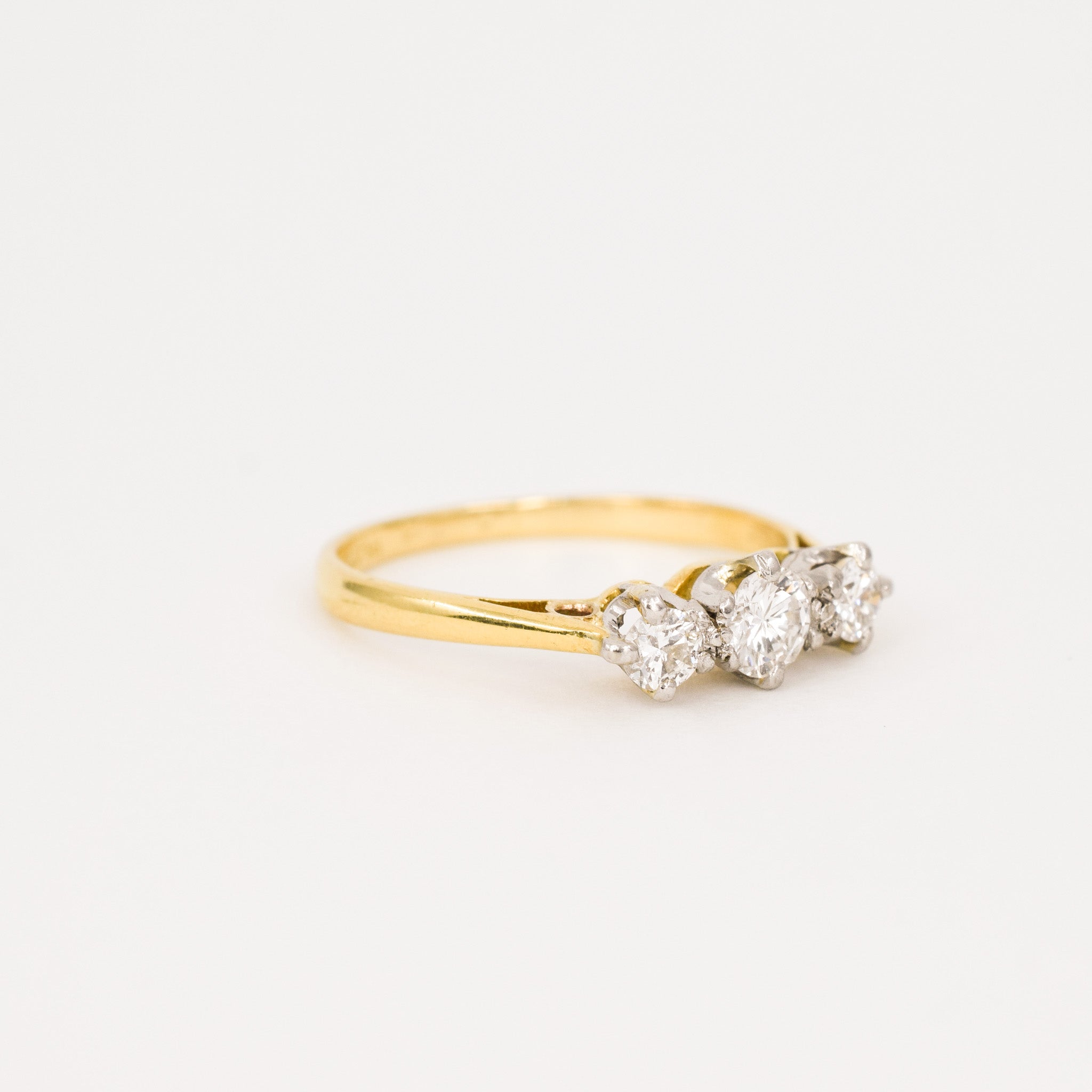 Exceptional Trilogy Ring (18k/Pt)